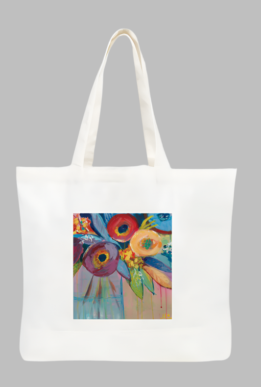 Buttercup Babe Canvas Tote.